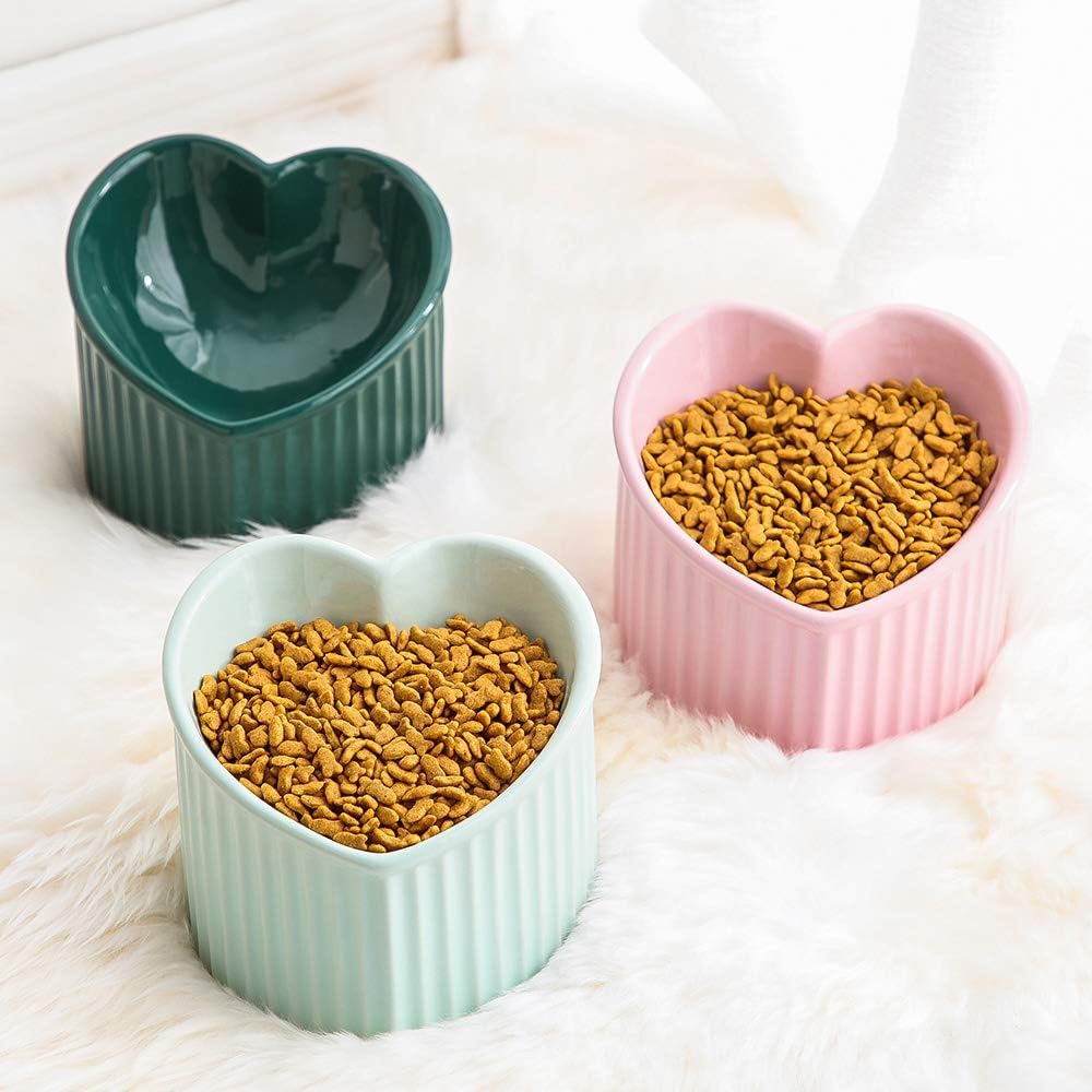 HCHLQLZ bol chat design discret vert – s intègre facilement a la table
