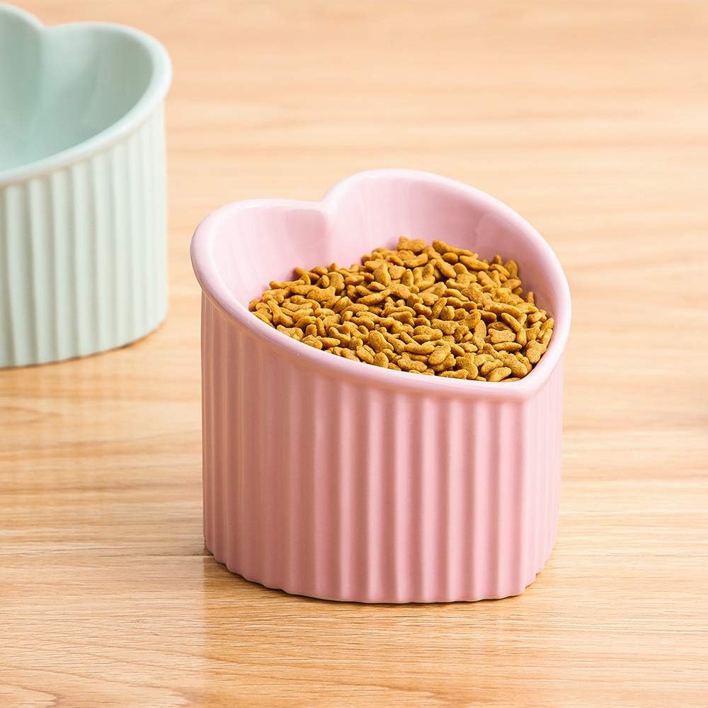 HCHLQLZ gamelle chat rose lave-vaisselle pratique pour le nettoyage.