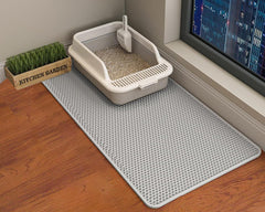 HCY&WLD tapis-litière 45x26 gris capture les débris et garde le sol propre.
