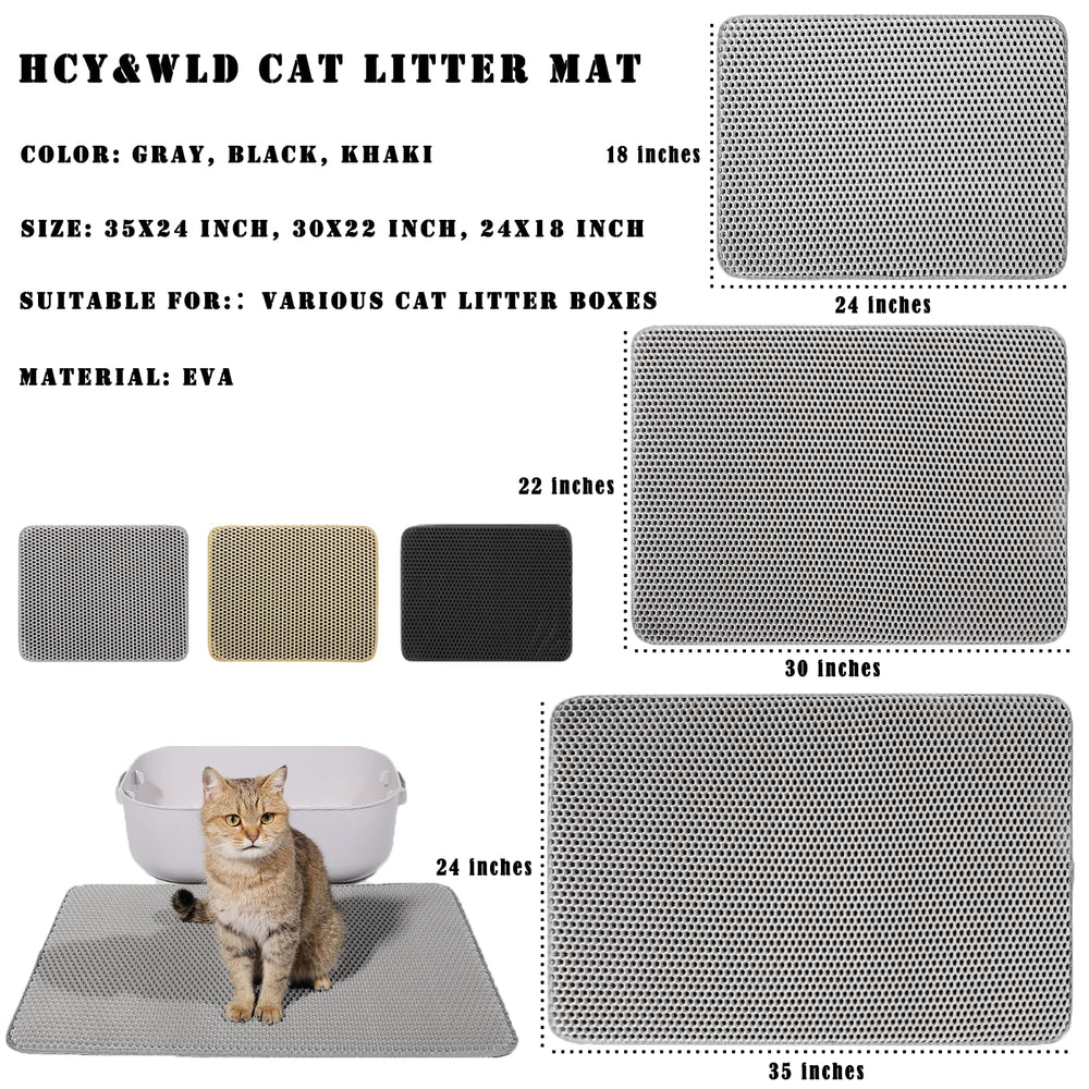 HCY&WLD Tapis litière cadeau-idéal pour les amoureux des chats