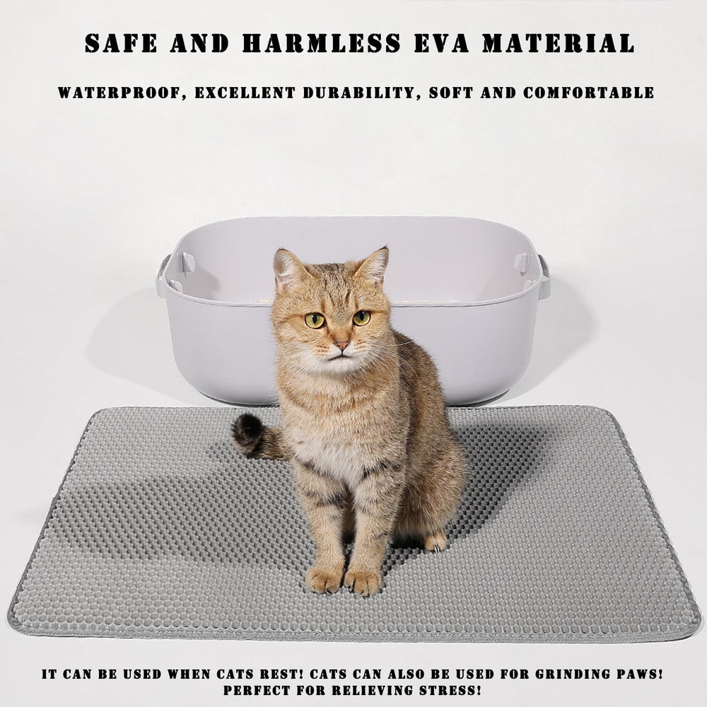 HCY&WLD tapis-litiere-etanche protège le sol des fuites et éclaboussures.