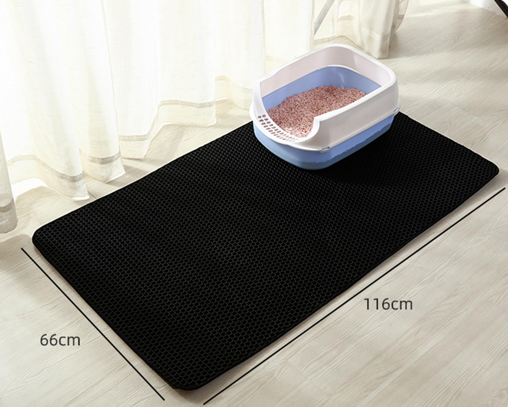 HCY&WLD tapis-litiere-utilitaire accompagne quotidiennement les chats et simplifie le ménage.