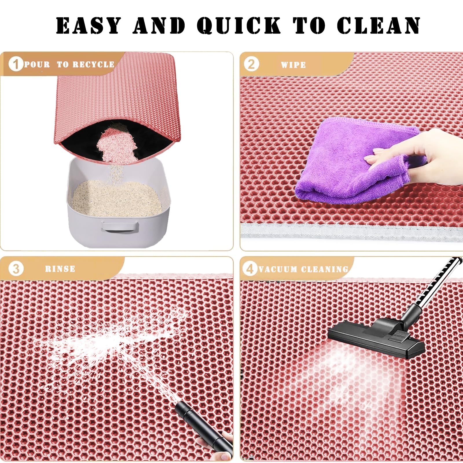 HCY&WLD Utilisation polyvalente : tapis, repas et repos selon les besoins