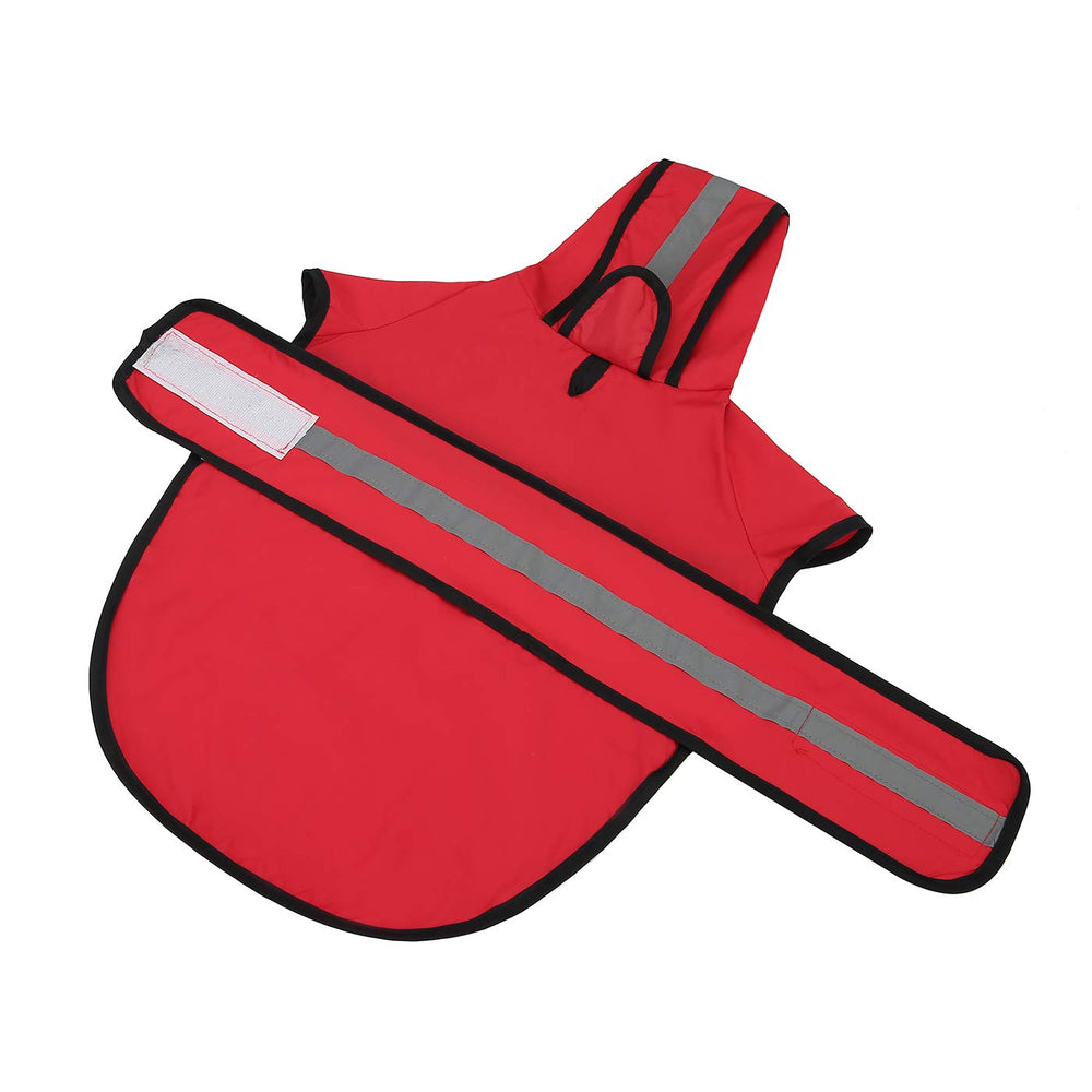 HDE capuche-ajustable assure un ajustement confortable lors des promenades sous pluie.