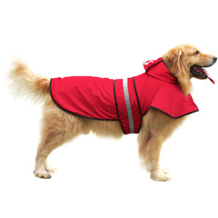 HDE veste-pluie avec ouverture harnais facilite les sorties sans enlever le manteau.
