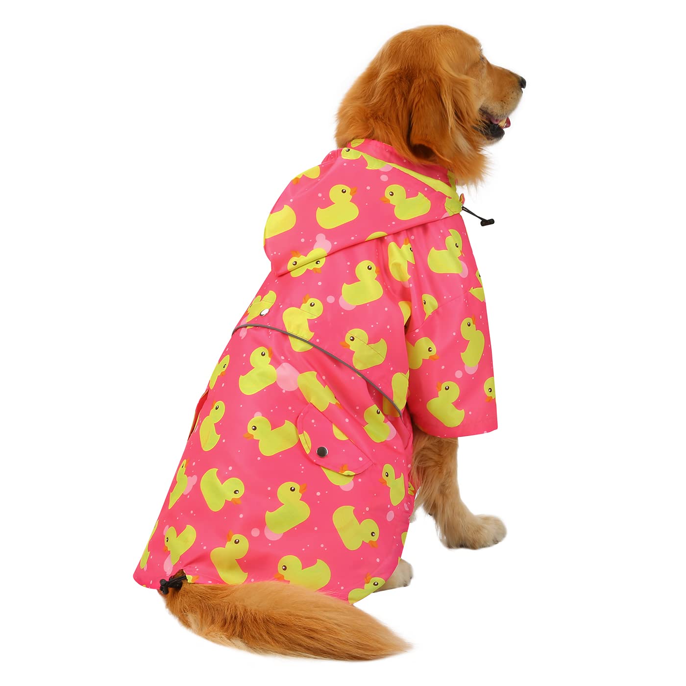 HDE imperméable chien trou harnais réflexifs, sécurité nocturne lors des sorties.