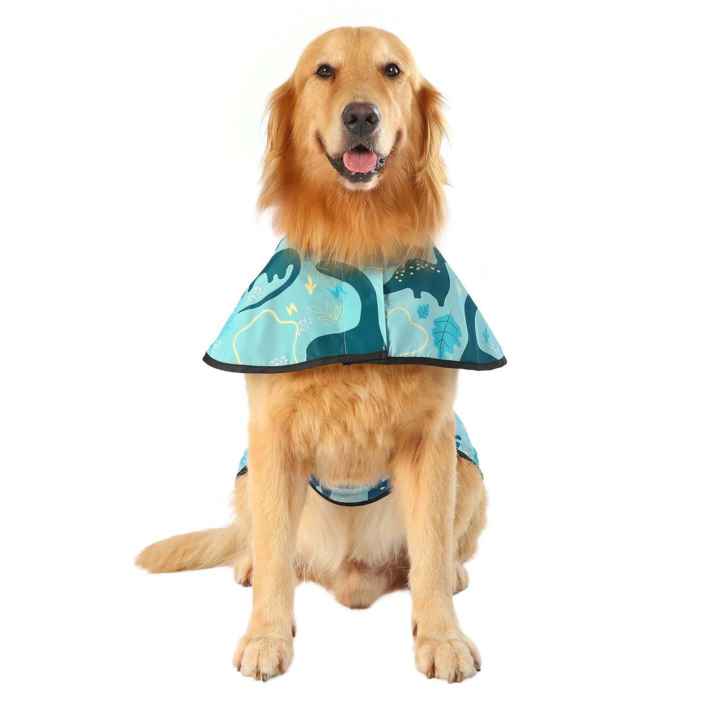 HDE veste chien avec passage harnais et ouverture laisse pratique.