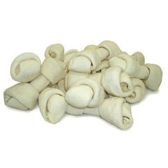 HDP os à mâcher en cuir brut Original 4-5 po, idéal pour petits chiens et nettoyage des dents.