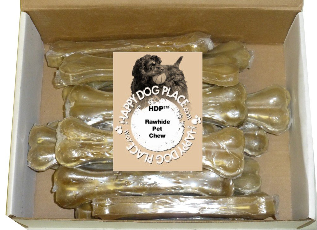 Os HDP en cuir brut pressé, mastication prolongée pour chiens puissants