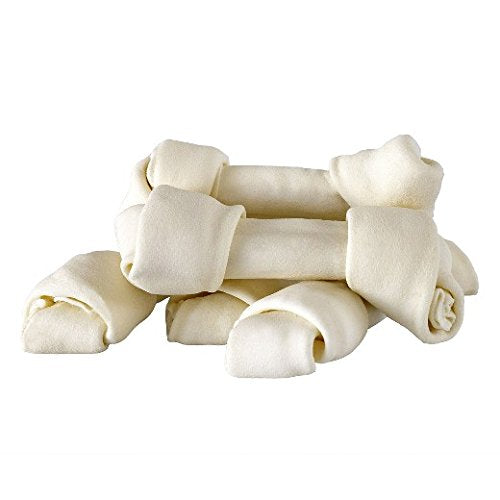 HDP os en cuir naturel blanc 6-7 po – parfait pour l'entraînement et la distraction.