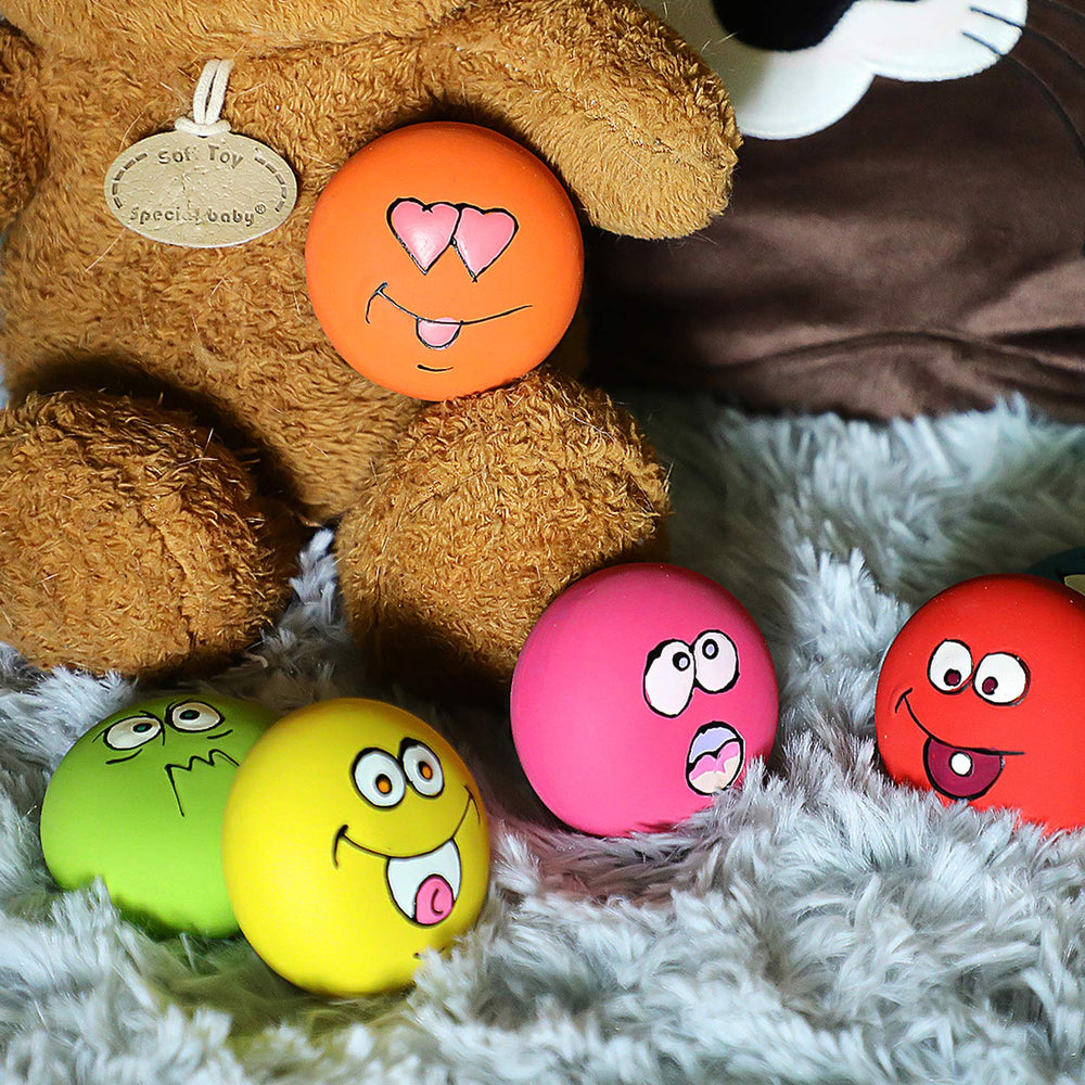 Balles latex douces HDSX, adaptées aux petits chiens et faciles à nettoyer