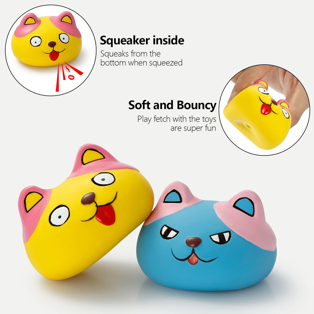 Boules en latex naturel HDSX: texture sécurisante et durable.