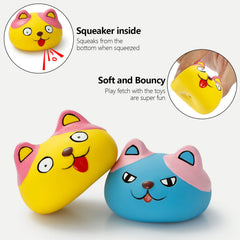 Boules en latex naturel HDSX: texture sécurisante et durable.
