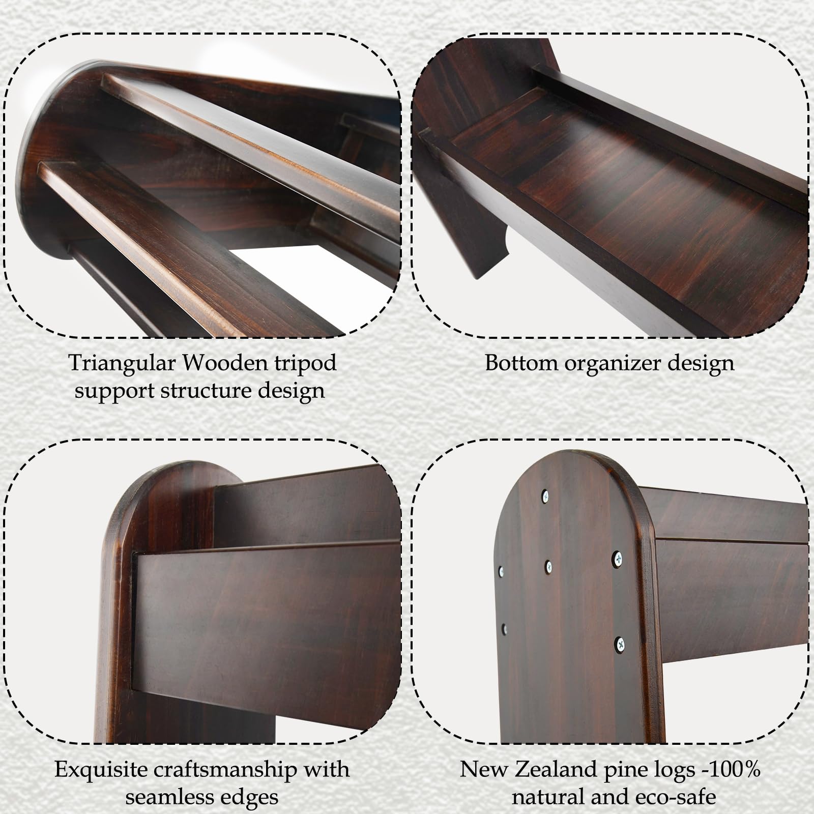 HDYEGIOU étagère intégrée, rangement pratique pour bottes et outils.