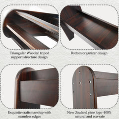 HDYEGIOU étagère intégrée, rangement pratique pour bottes et outils.