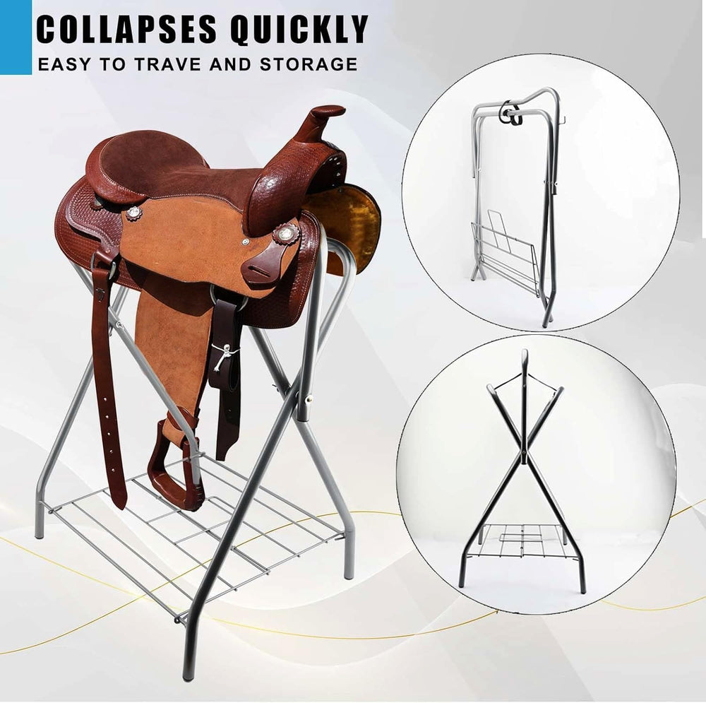 HDYEGY étagère-grille inférieure offre espace pour accessoires et sangles.