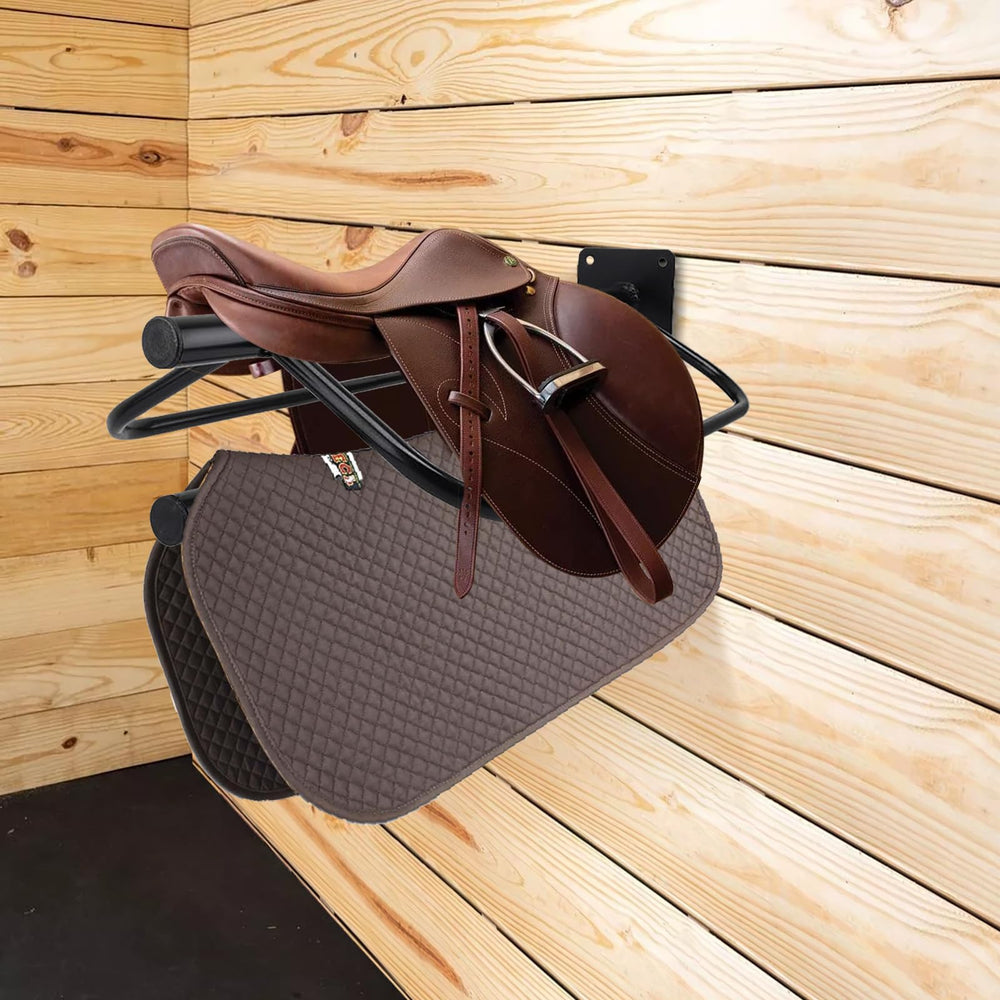 HDYEGY porte-selle mural robuste, solution durable pour écurie