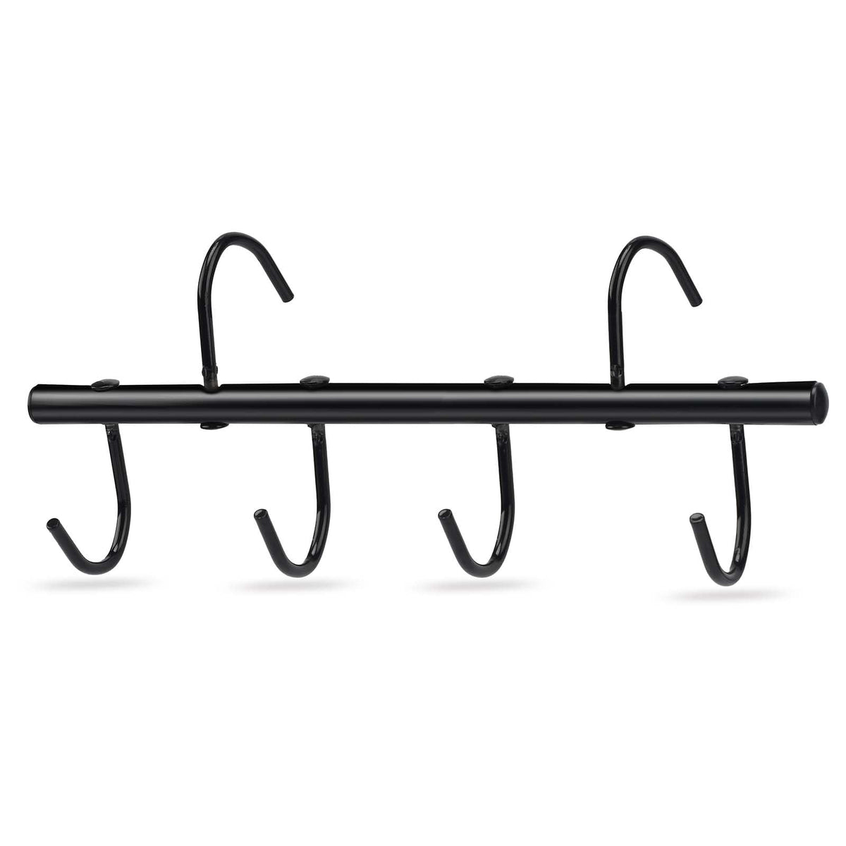 HDYEGY porte-tack 6 crochets pivots noir, rangement pratique pour écurie.