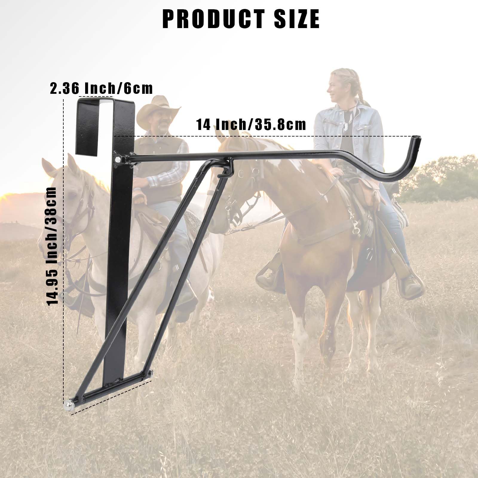 HDYEGY Support mural porte-remorque, fixation rapide sans outil.