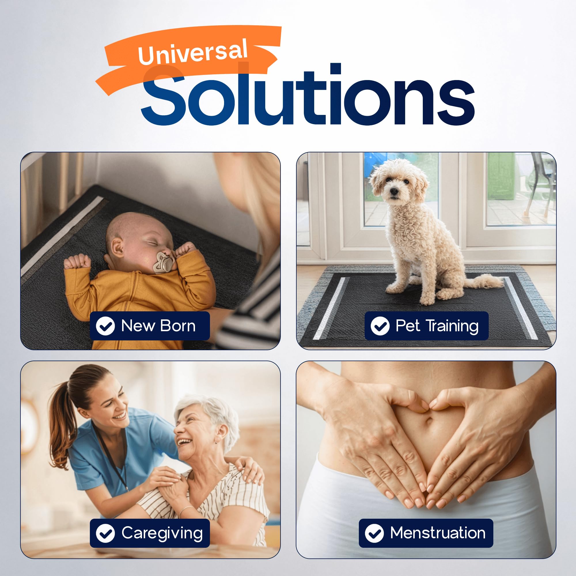 Healqu tapis jetables, nettoyage rapide et sans effort.