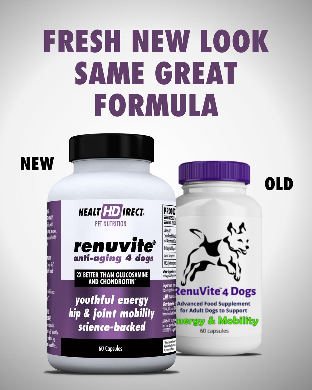 RenuVite 4 Dogs HEALTH DIRECT — usine USA certifiée, sécurité et qualité garanties.
