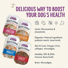 Health Extension Broth-Licious coupe boeuf pour énergie et bien-être après l'entraînement.