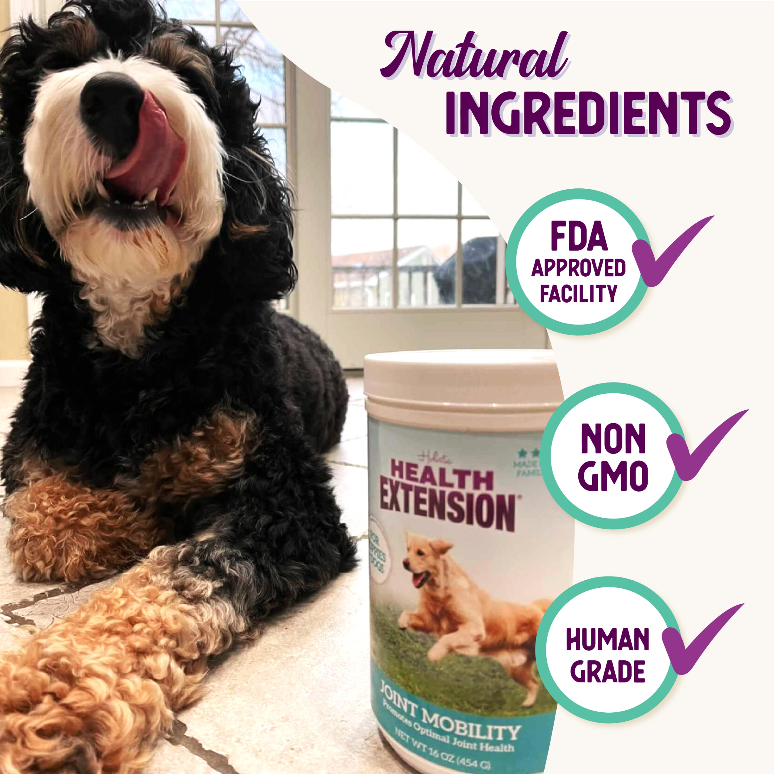 Health Extension dose adaptée selon le poids du chien.