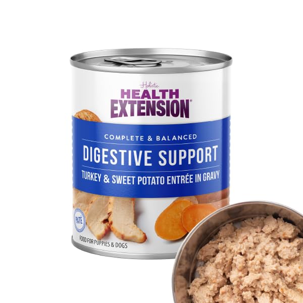 Health Extension Digestive Support variations tri-recettes, trio de saveurs pour chiens curieux.
