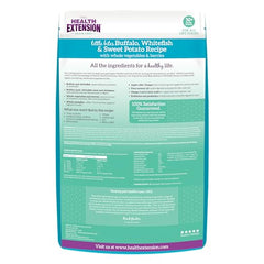 Emballage Health Extension montrant une portion pratique pour repas quotidiens.