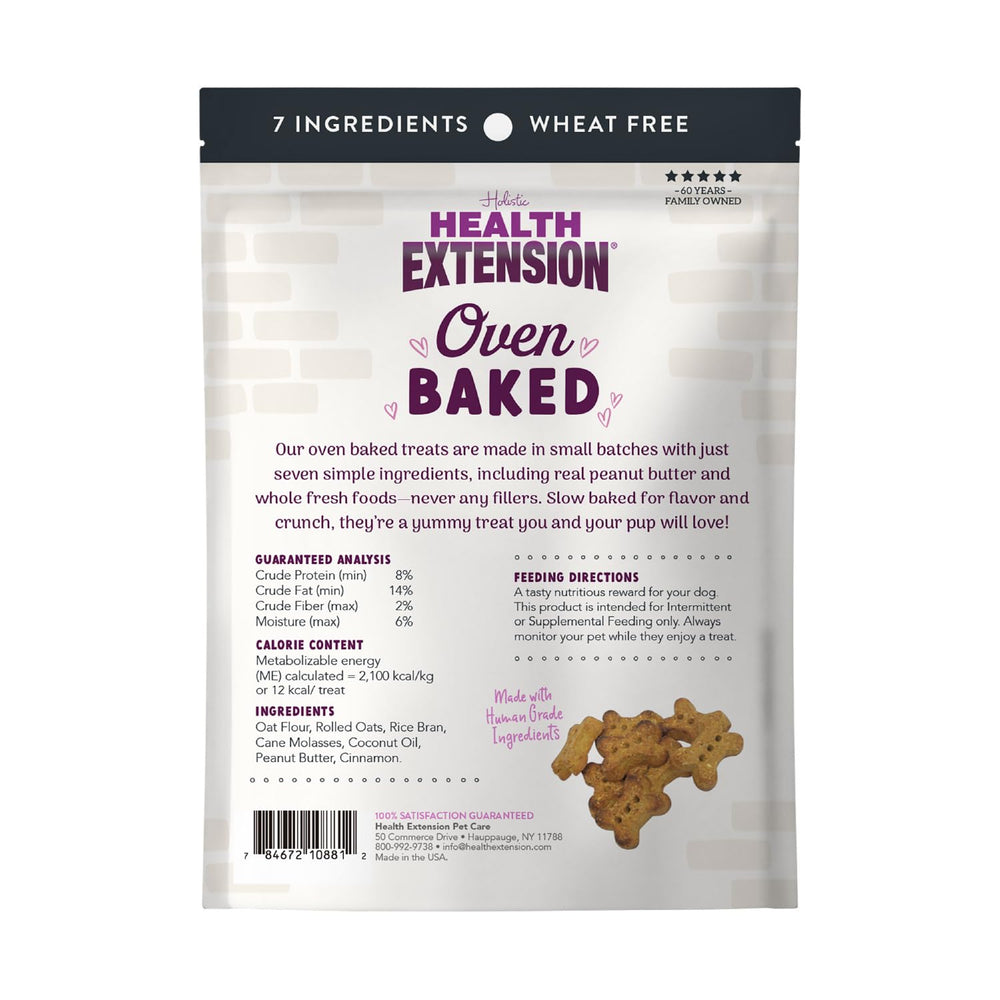 Health Extension ingrédients cacahuète-banane – recette simple et naturelle.