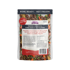 Health Extension ingrédients frais carottes et brocoli, alimentation naturelle et saine.