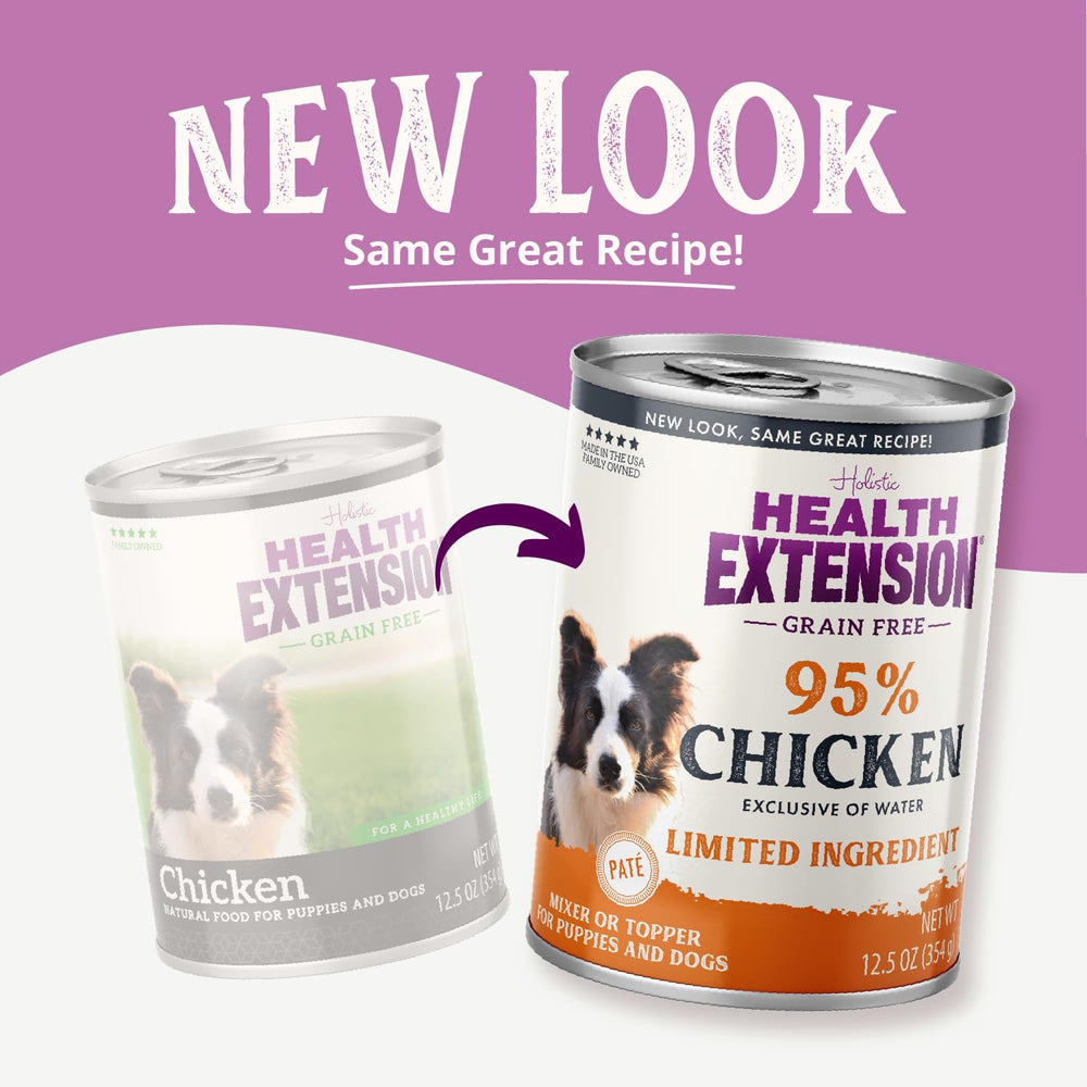 Health Extension ingrédients limités – alimentation propre et simple pour chien.