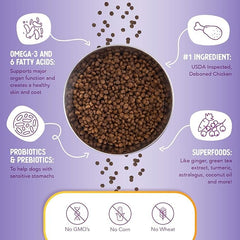 Health Extension Little Bites sans céréales ni additifs artificiels.