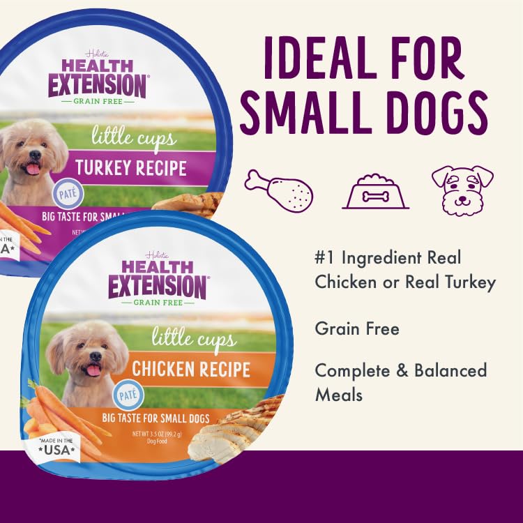 Health Extension Little Cups format trois virgule cinq onces