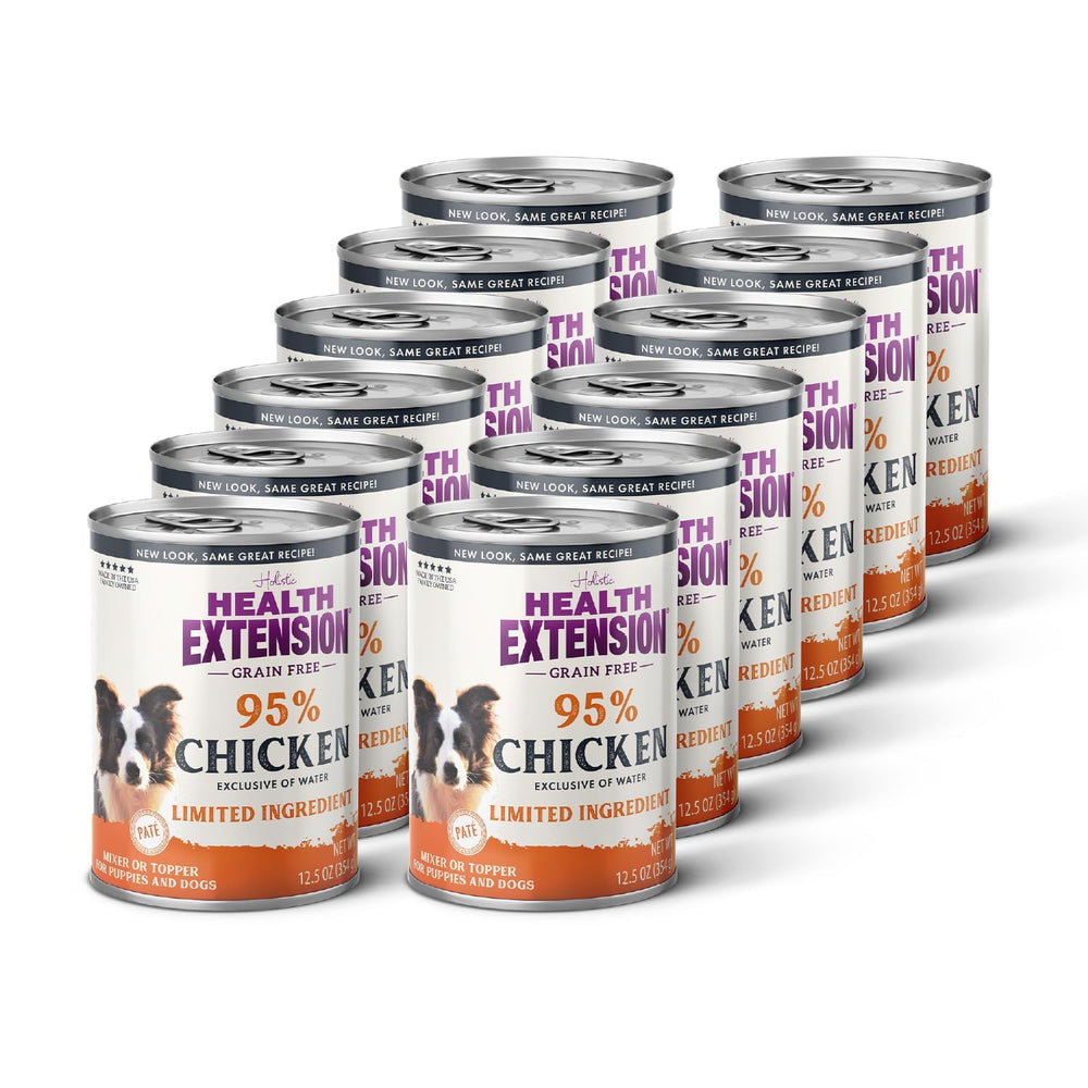Health Extension 95% poulet – source de protéines pour chien.
