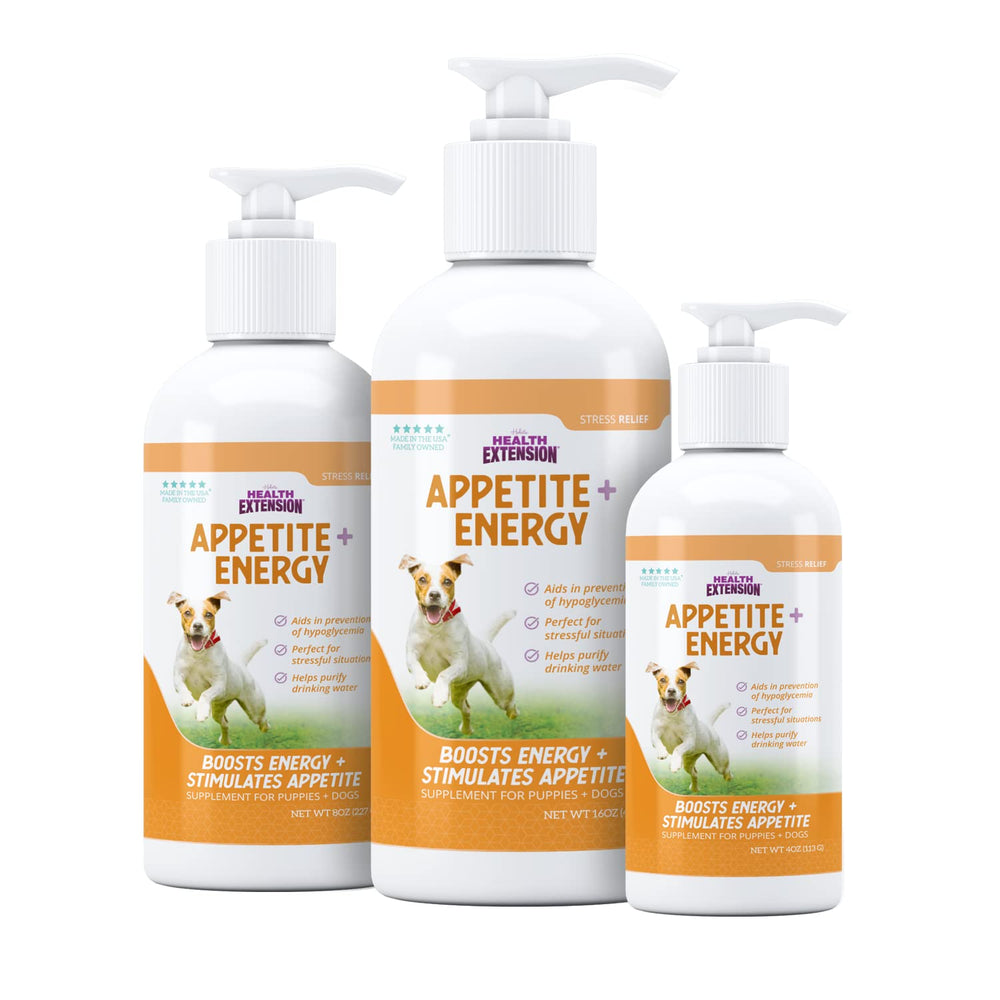Health Extension Stress Relief - complément stimulant l'appétit chez les chiens difficiles.