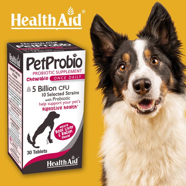 HealthAid PetProbio certifications: Non-GMO et sans gluten pour une option sûre.