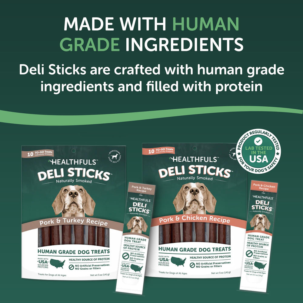 HEALTHFULS Deli Sticks texture douce ideale pour manger et se regaler.
