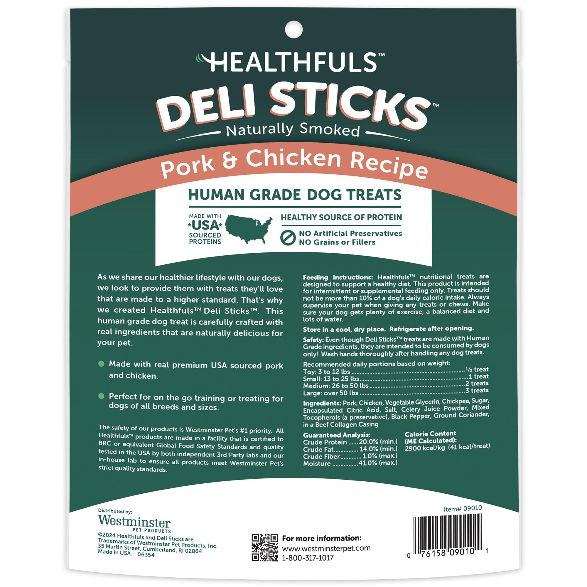HEALTHFULS Deli Sticks texture douce et macheable.