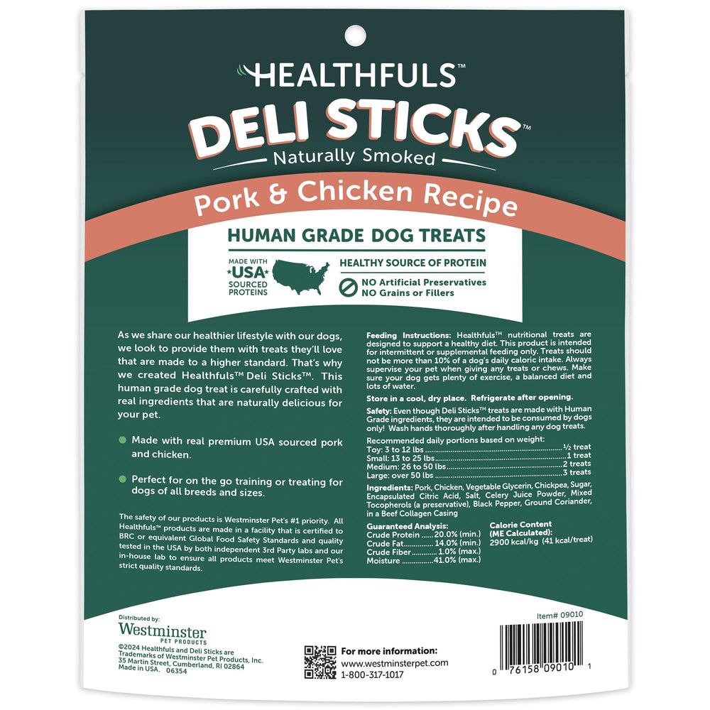 HEALTHFULS Deli Sticks texture douce et macheable.