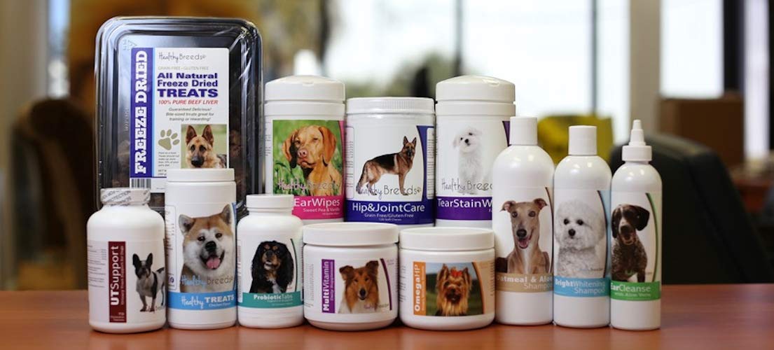 Healthy Breeds Dalmatien Omega HP peau et poil sains, soutien potentiel des articulations.