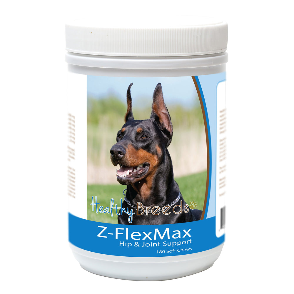 Healthy Breeds Z-Flex Max pour Doberman: gommes savoureuses favorisant la mobilité.