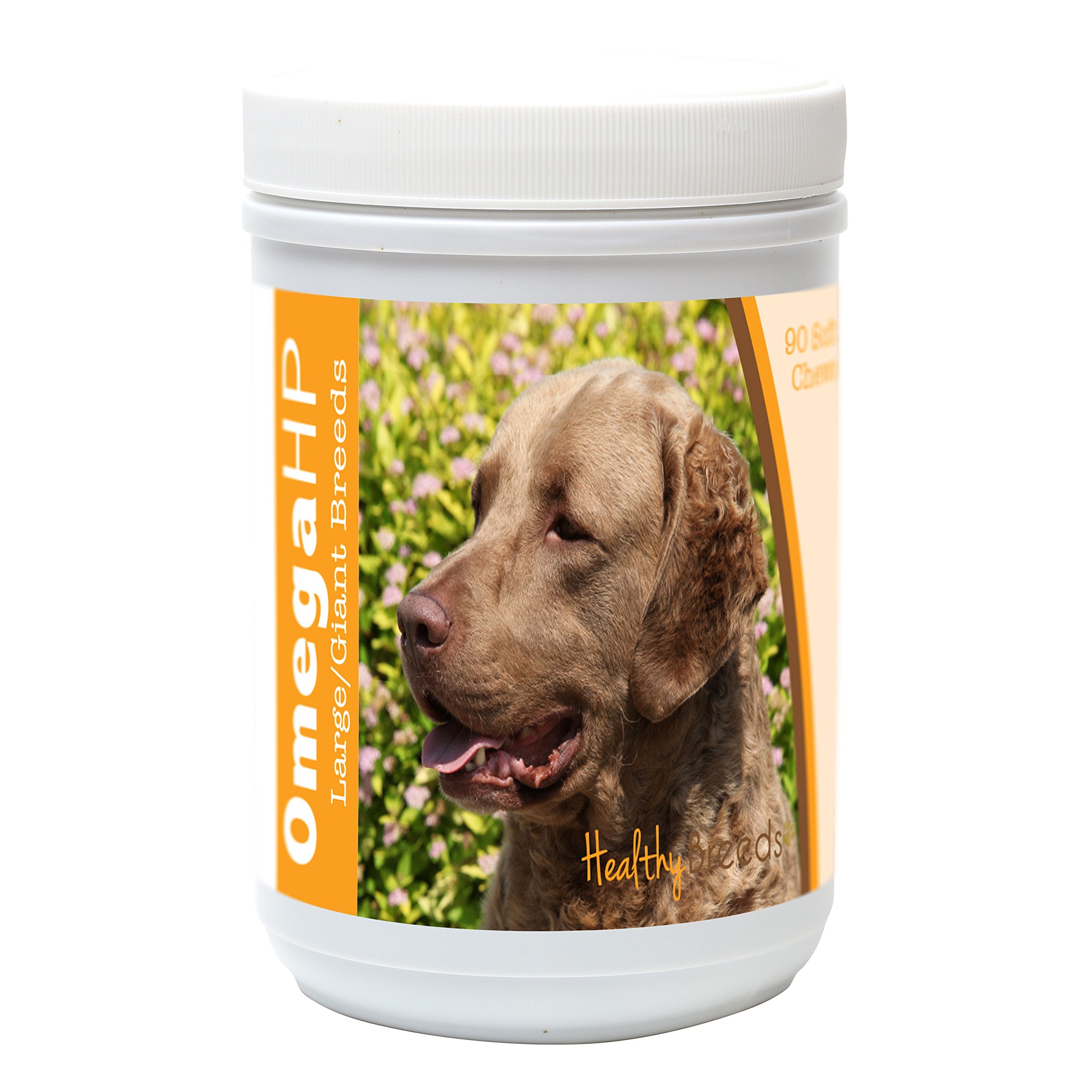 Healthy Breeds Omega HP, emballage élégant, soutient potentiellement la peau et le pelage