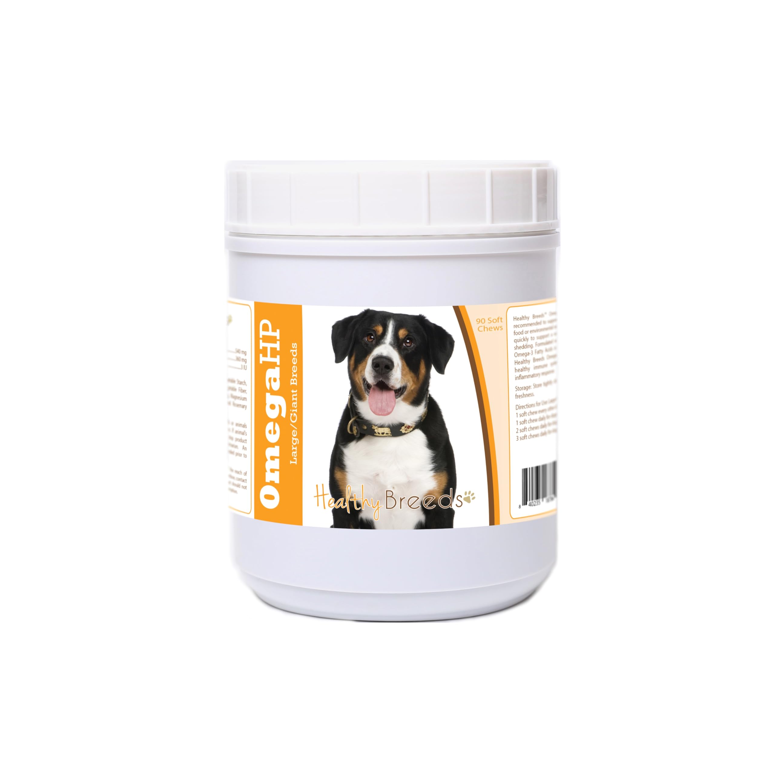 Healthy Breeds Omega HP friandises molles dans la bouteille pour un pelage sain et brillant