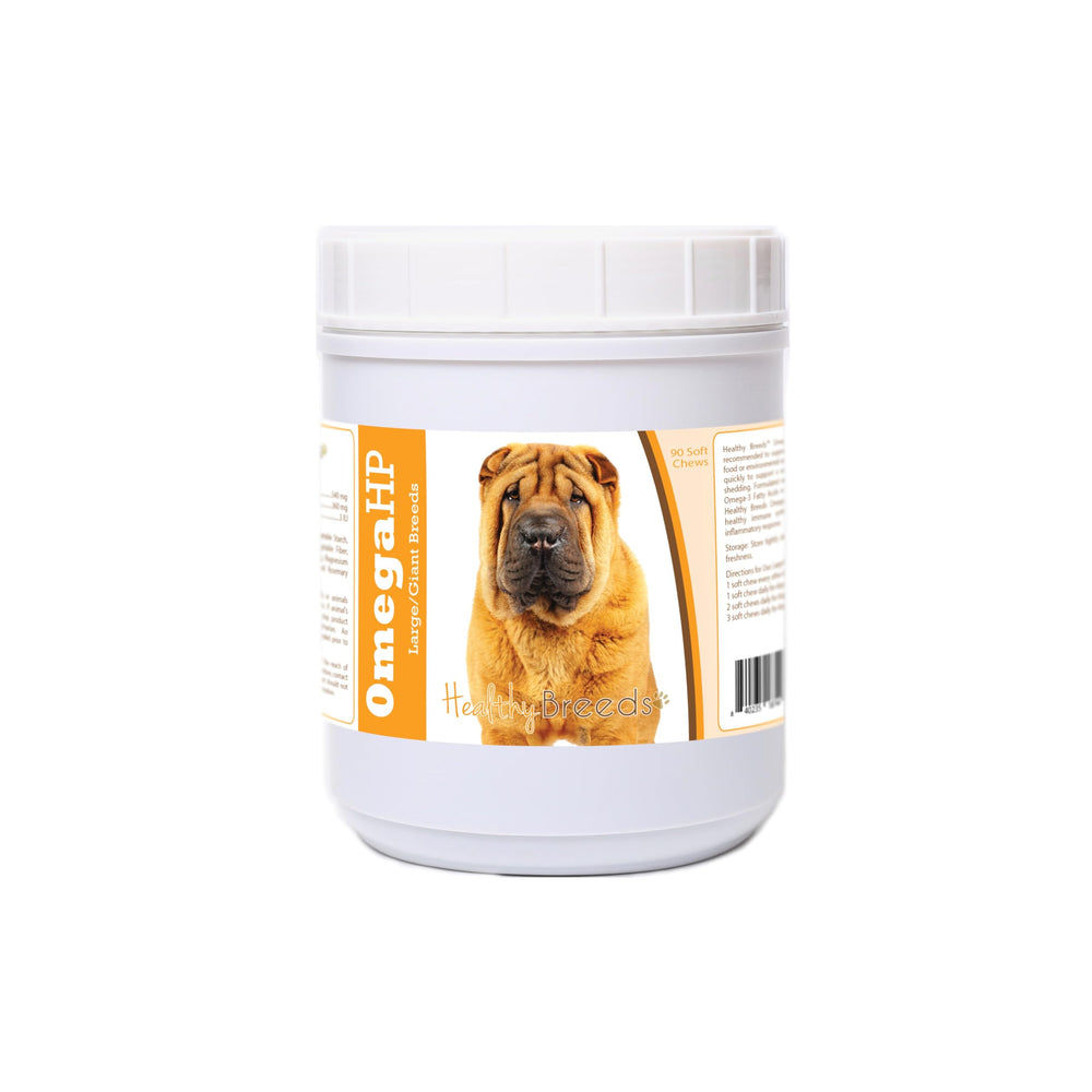 Healthy Breeds Omega HP friandises molles, emballage pratique pour chien actif et élégant