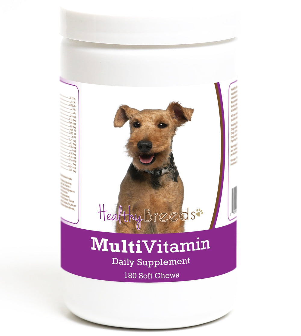 Healthy Breeds terrier gallois multivitamine douce bouchée, soutient peau et pelage.