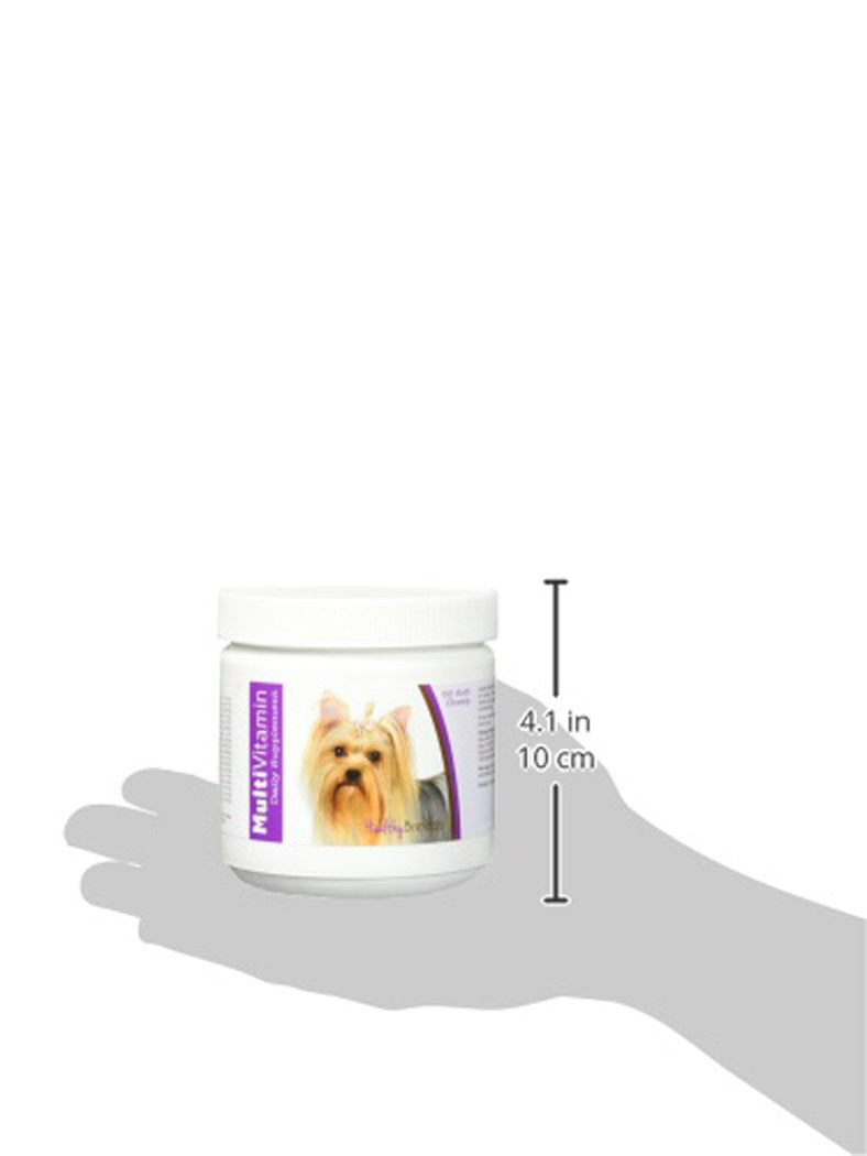 Healthy Breeds Yorkshire Terrier Multi-Vitamin Soft Chews Texture Molles - confort digestif potentiel.