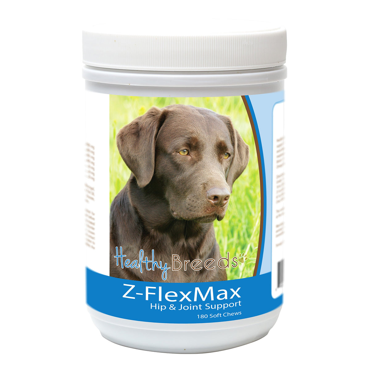 Healthy Breeds Z-Flex Max, bouchées molles pour Labrador, soutien des articulations et mobilité