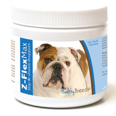 Healthy Breeds Z-Flex Max friandises molles au goût appétissant soutenant les articulations.