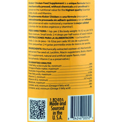 Healthy Coat Kickin: plumage plus éclatant grâce au supplément